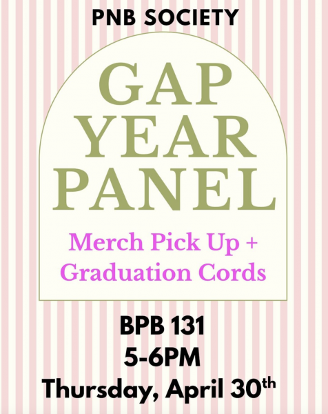 PNB Society Gap Year Panel